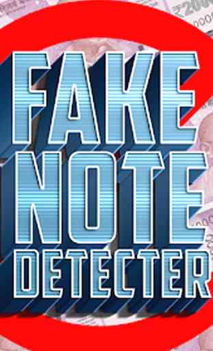 Fake note detector 1