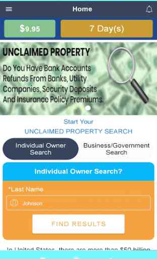 Find Unclaimed Properties 2