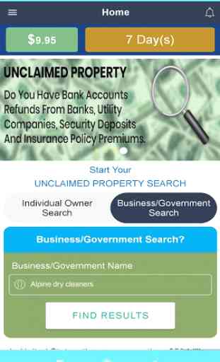 Find Unclaimed Properties 3
