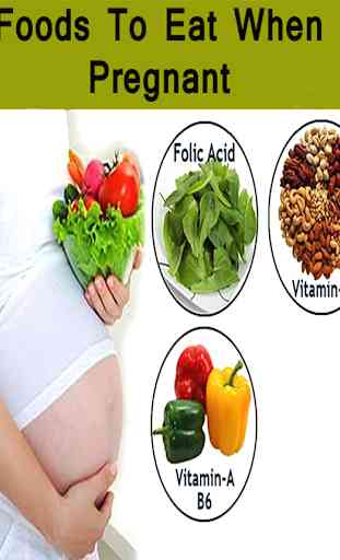 Foods to eat when pregnant 1