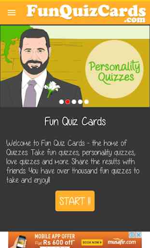 Fun Quiz Cards 2