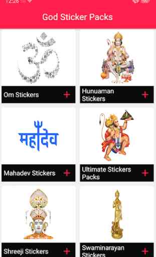 God Stickers Pack 1