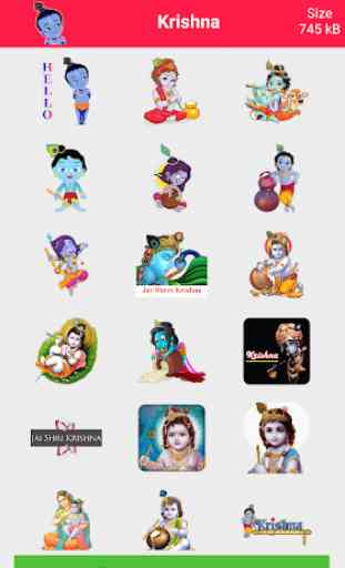 God Stickers Pack 3