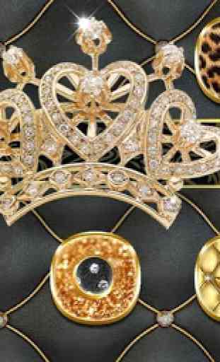 Golden Diamond Crown Theme 4