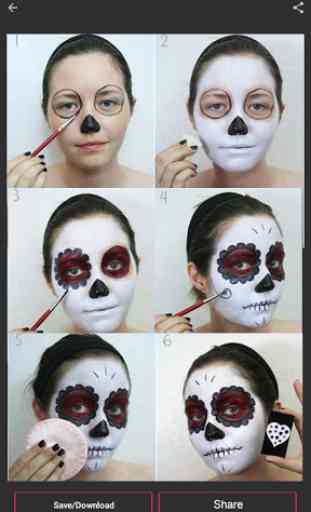 Halloween Makeup ideas step by step 2