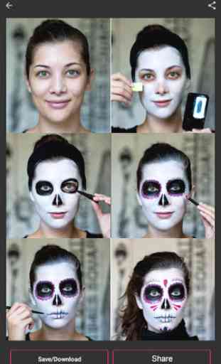 Halloween Makeup ideas step by step 3