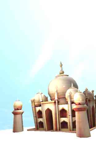 India Taj Mahal 3D 3