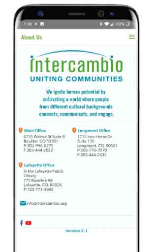Intercambio Uniting Communities 2