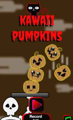 Kawaii Pumpkins ( Halloween Game ) 1