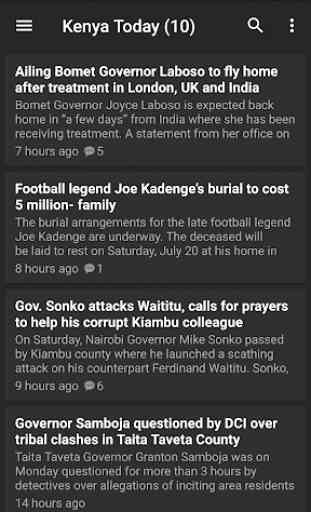 Kenya  News- Breaking news, Headlines. 2