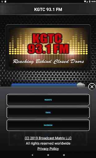 KGTC 93.1 FM 4