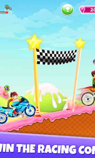 Kids Bike Hill Racing: Free Motorcycle Games 3