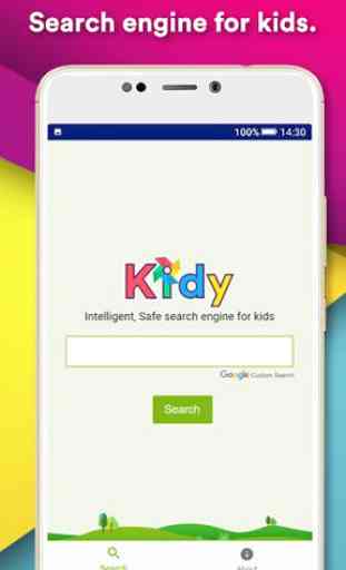Kidy - Safe search engine for kids 1