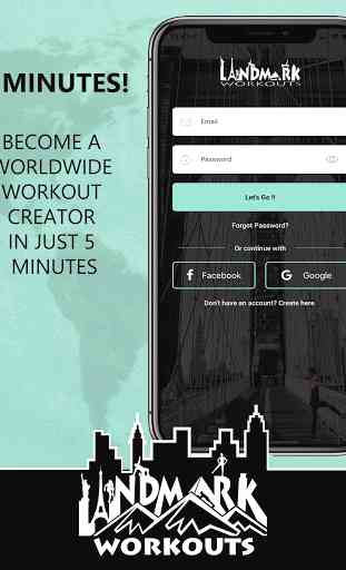 Landmark Workouts Creator App- Fitness & Travel 2