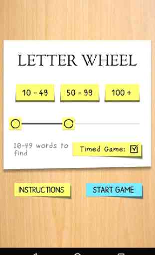 Letter Wheel 2