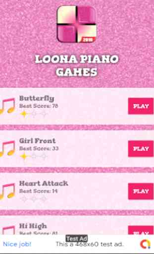 LOONA Butterfly Piano Games Songs 2019 2