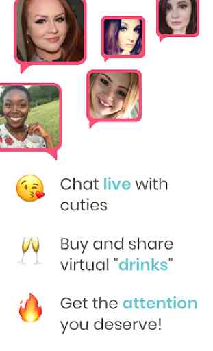 Match with cute ladies to flirt via chat & video 2