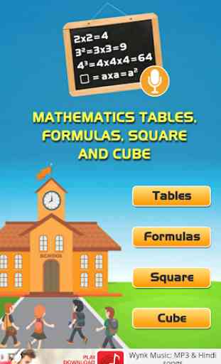 Maths: Tables, Formulas, Squ.. 1