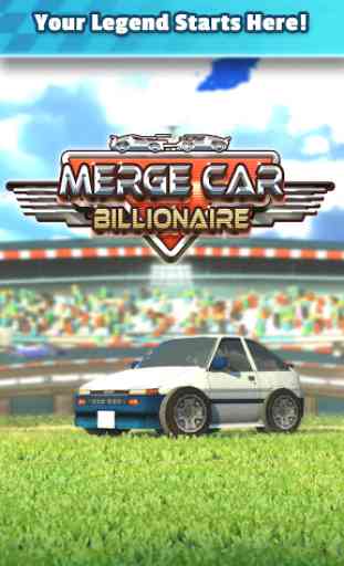 Merge Car Billionaire - The Best Idle Racing Game 1
