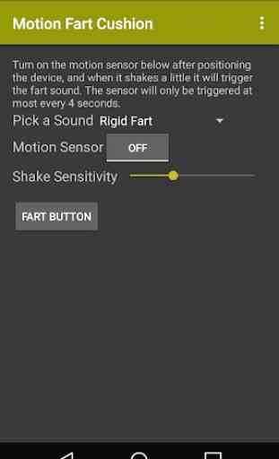 Motion Fart Cushion (Prank App) 1