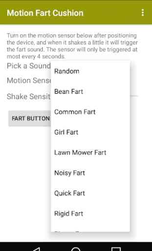 Motion Fart Cushion (Prank App) 2