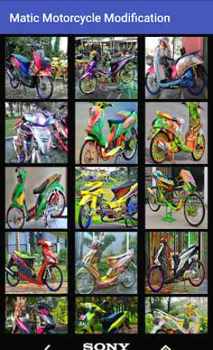 motorcycle modification design matic 2