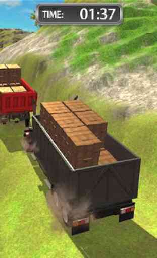 Mountain Truck Uphill Climb - Indian Truck Sim 3D 3
