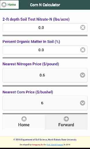 ND Crop Nitrogen Calculator 1