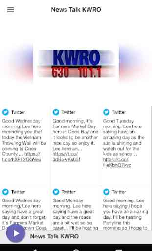 News Talk KWRO 1