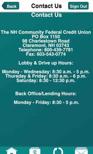 NH Community Federal Credit Union Mobile Banking 3