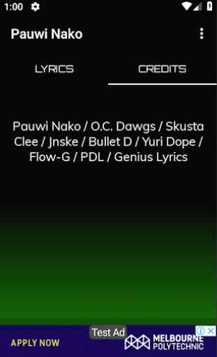 O.C. Dawgs Pauwi Nako Song Lyrics 2