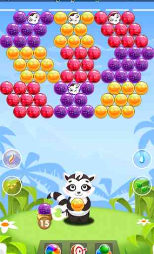 Panda and Racoon  Rescue Match Puzzle 1