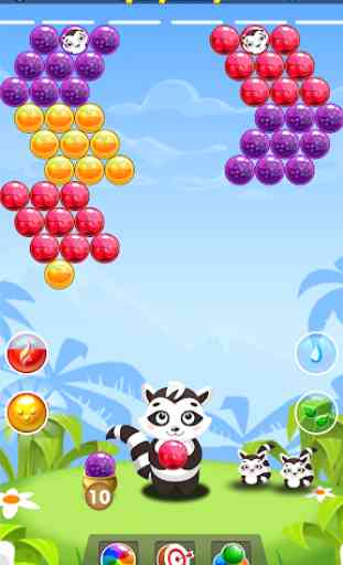 Panda and Racoon  Rescue Match Puzzle 2