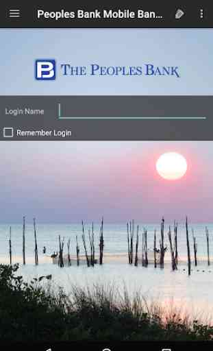 Peoples Bank Mobile Banking 1