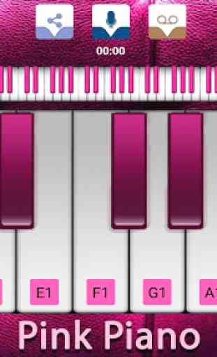 Perfect Pink Piano 1