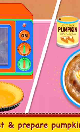 Pumpkin Pie Maker - Dessert Food Cooking Game 3