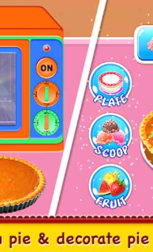 Pumpkin Pie Maker - Dessert Food Cooking Game 4