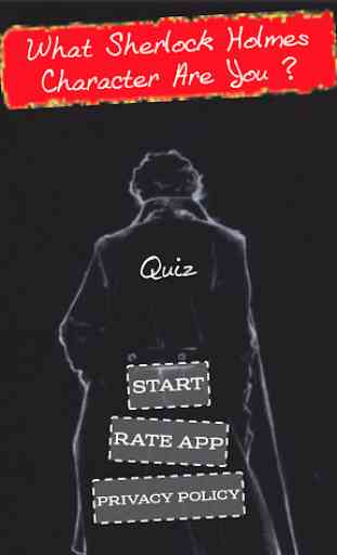 Quiz What Sherlock Holmes Character Are You ? 2