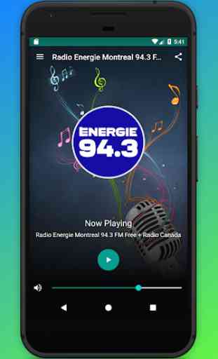 Radio Energie Montreal 94.3 FM + Radio Canada 1