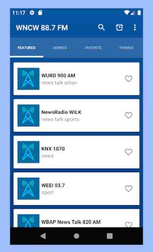 Radio for WNCW 88.7 FM North Carolina 2