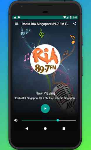 Radio RIA Singapore 89.7 FM Free + Radio Singapore 1