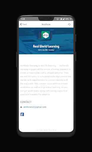 Real World Learning 1