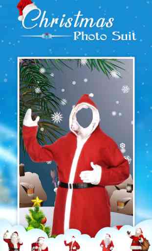 Santa Claus Photo Suit : Christmas Dress up Photo 2