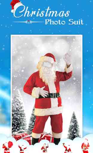 Santa Claus Photo Suit : Christmas Dress up Photo 3
