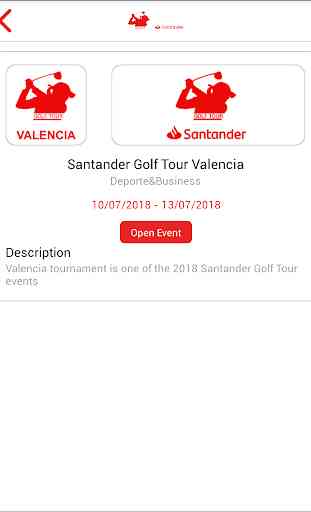 Santander Golf Tour 2