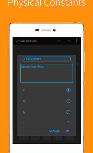 Scientific Calculator for Physics - PhysCal 4
