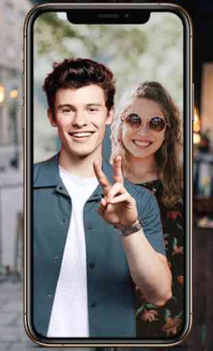 Selfie Photo with Shawn Mendes – Photo Editor 2