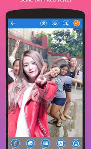 Selfie With Red Velvet 1