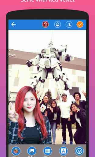 Selfie With Red Velvet 4