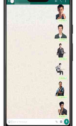 Shawn Mendes Stickers for WhatsApp - WAStickerApps 1